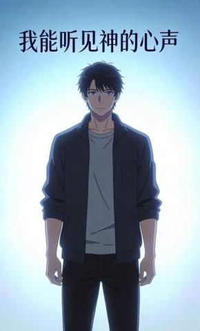 短剧《我能听见神的心声》海报