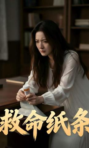 短剧《救命纸条》海报