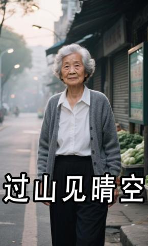 短剧《过山见晴空》海报