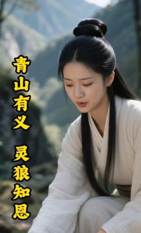 短剧《青山有义灵狼知恩》海报
