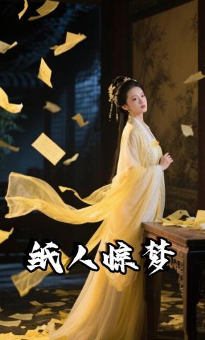 短剧《纸人惊梦》海报