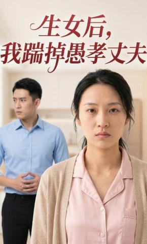 短剧《生女后，我踹掉愚孝丈夫》海报