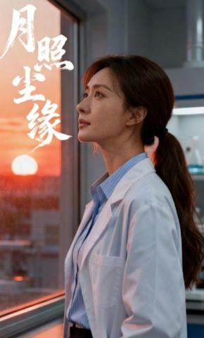 短剧《月照尘缘》海报