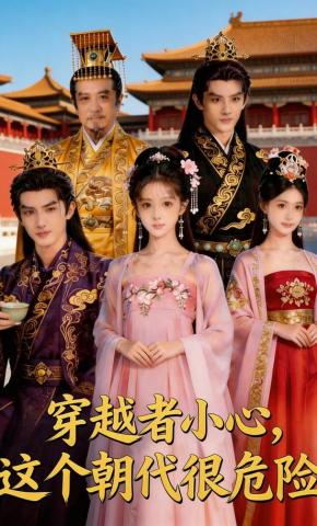 短剧《穿越者小心，这个朝代很危险》海报