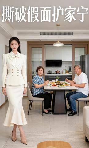 短剧《撕破假面护家宁》海报