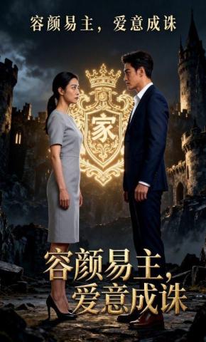 短剧《容颜易主，爱意成诛》海报