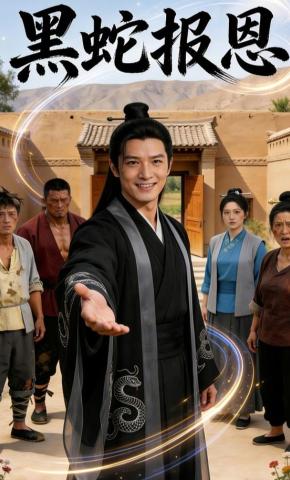 短剧《黑蛇之报恩》海报