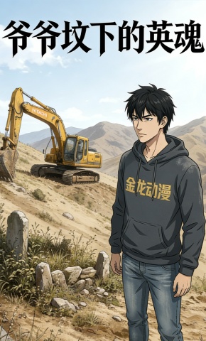 短剧《爷爷坟下的英魂》海报