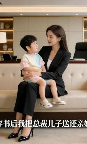短剧《穿书后我把总裁儿子送还亲妈》海报