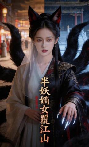 短剧《半妖嫡女覆江山》海报