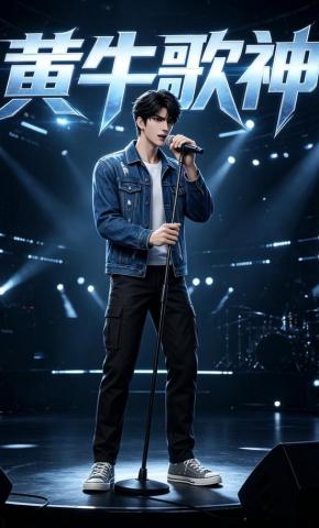 短剧《黄牛歌神》海报