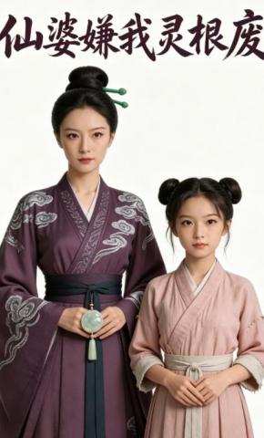 短剧《仙婆嫌我灵根废》海报