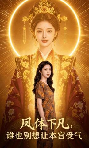 短剧《凤体下凡，谁也别想让本宫受气》海报