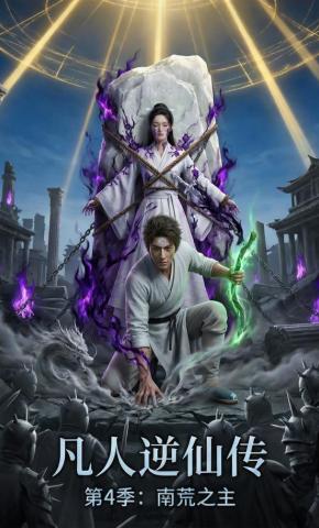 短剧《凡人逆仙传第4季：南荒之主》海报