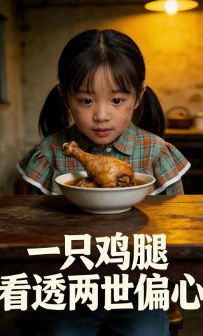 短剧《一只鸡腿看透两世偏心》海报