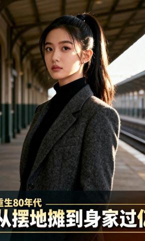 短剧《重生80年代：从摆地摊到身家过亿》海报