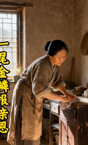 短剧《一尾金鳞报亲恩》海报