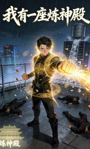 短剧《我有一座炼神殿》海报