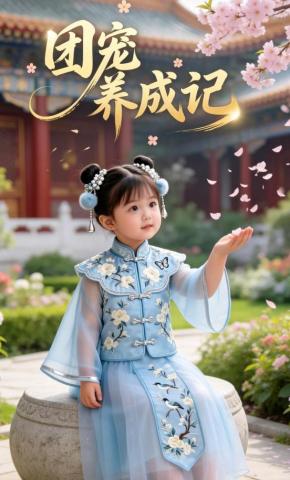 短剧《团宠养成记》海报