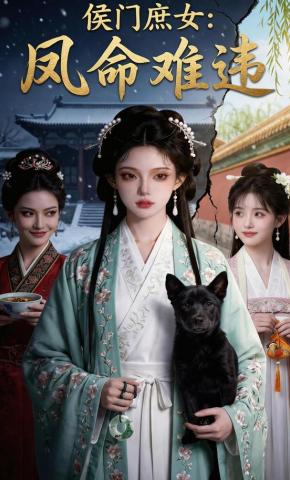 短剧《侯门庶女：凤命难违》海报