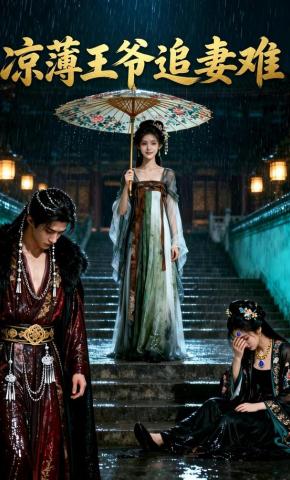 短剧《凉薄王爷追妻难》海报