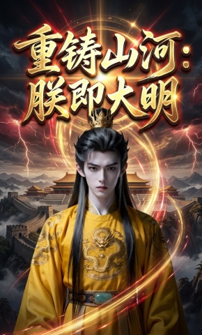 短剧《重铸山河：朕即大明》海报