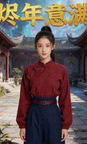 短剧《烬年意满》海报