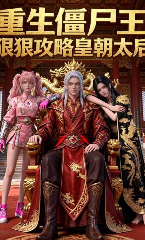 短剧《重生僵尸王，狠狠攻略皇朝太后》海报