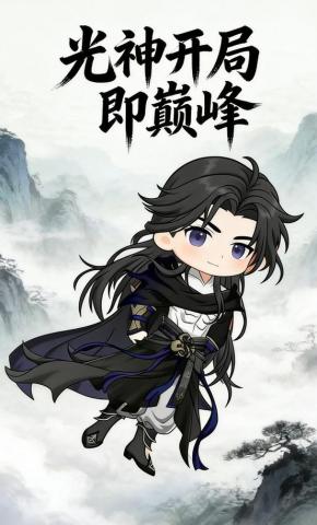 短剧《光神开局即巅峰》海报