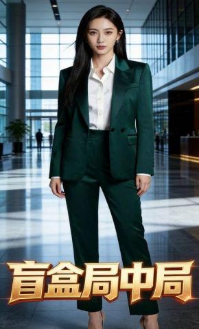 短剧《盲盒局中局》海报