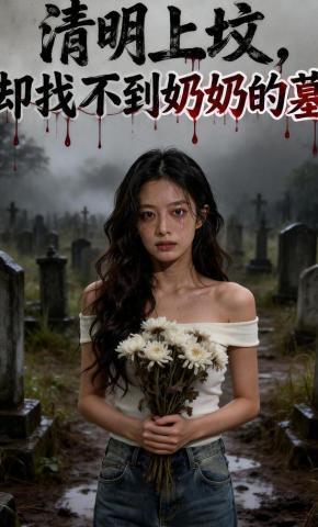 短剧《清明上坟，却找不到奶奶的墓》海报