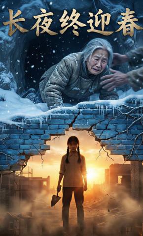 短剧《长夜终迎春》海报