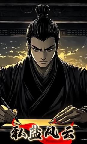 短剧《私盐风云》海报