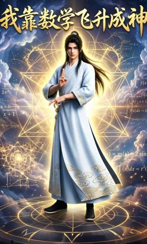 短剧《我靠数学飞升成神》海报