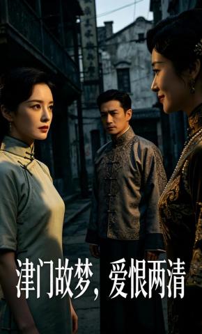 短剧《津门故梦，爱恨两清》海报