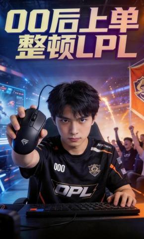 短剧《00后上单整顿LPL》海报