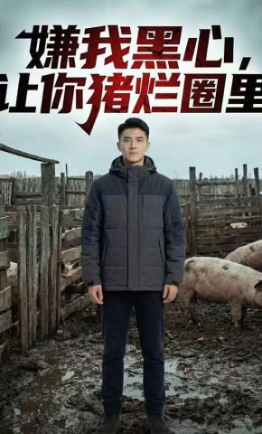 短剧《嫌我黑心，让你猪烂圈里》海报