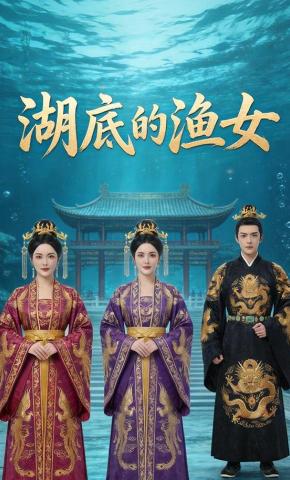 短剧《湖底的渔女》海报