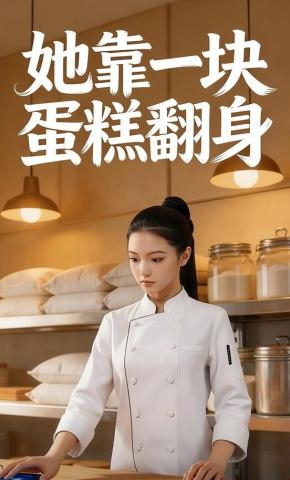 短剧《她靠一块蛋糕翻身》海报