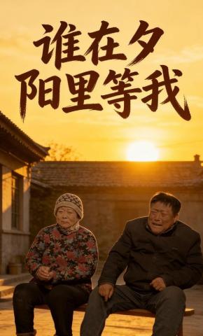短剧《谁在夕阳里等我》海报
