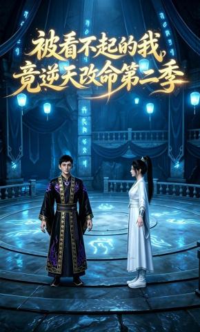 短剧《被看不起的我，竟逆天改命第二季》海报