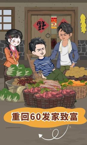 短剧《重回60发家致富》海报