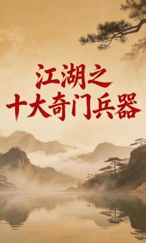 短剧《江湖之十大奇门兵器》海报