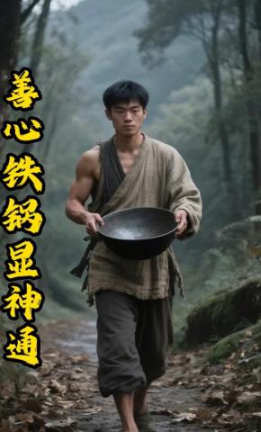 短剧《善心铁锅显神通》海报