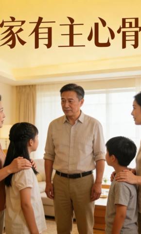 短剧《家有主心骨》海报