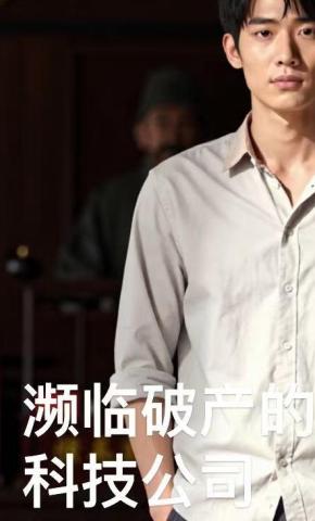 短剧《濒临破产的科技公司》海报