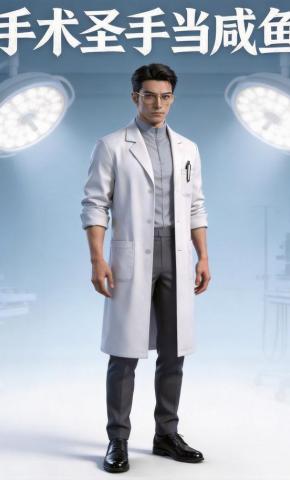 短剧《手术圣手当咸鱼》海报
