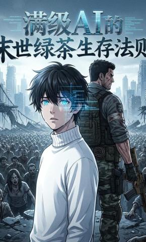 短剧《满级AI的末世绿茶生存法则》海报