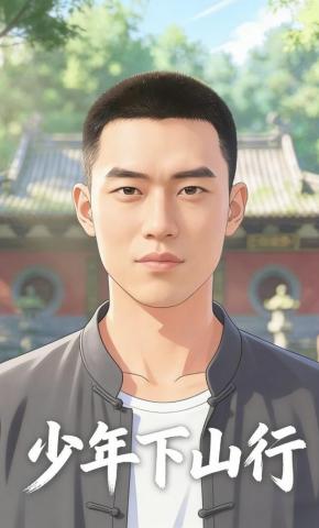 短剧《少年下山行》海报