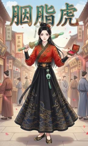 短剧《胭脂虎》海报